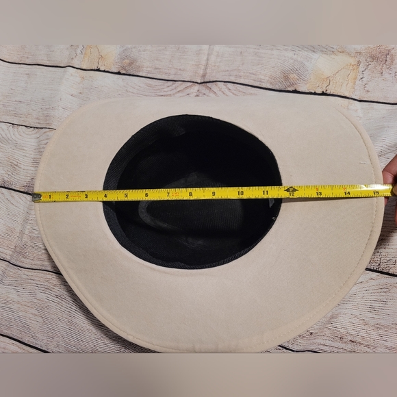 Wide Brim Panama Hat w/ braided ribbon accent✨️ - Picture 6 of 8